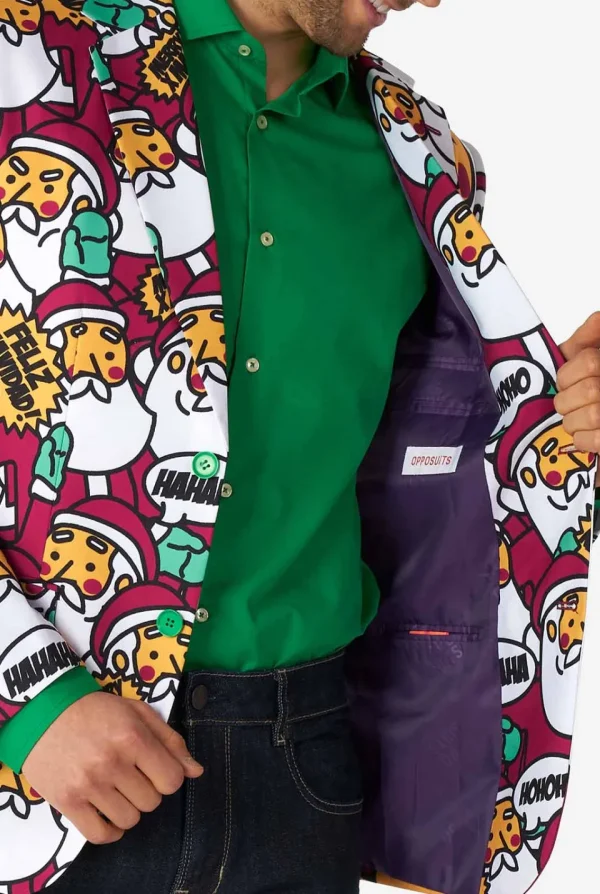 Men OppoSuits Christmas Blazers^Cool Claus