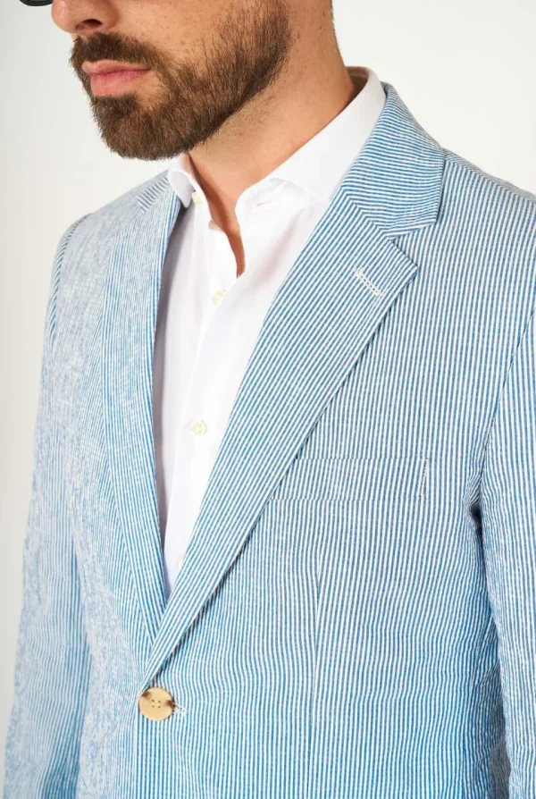 Men OppoSuits Prom Suits^Daily Seer Sucker