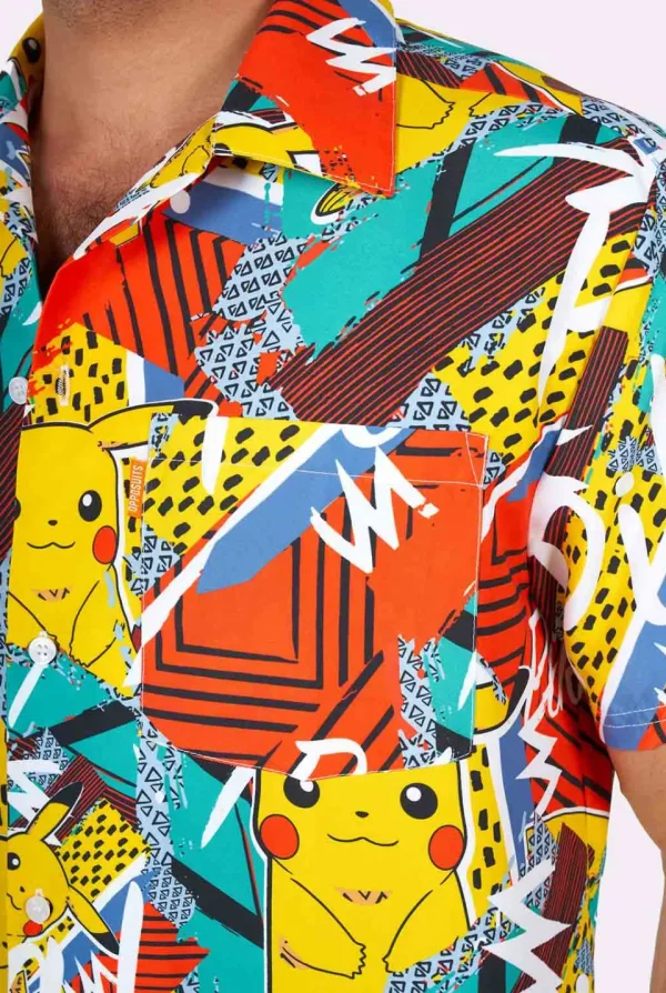 Men OppoSuits Printed Summer Sets^Pika Pikachu