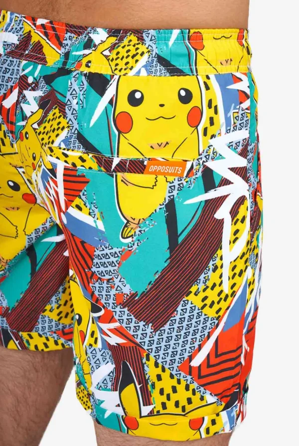 Men OppoSuits Printed Summer Sets^Pika Pikachu