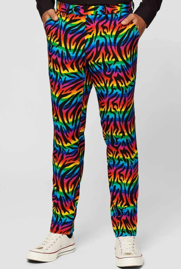 Men OppoSuits Prom Suits^Wild Rainbow